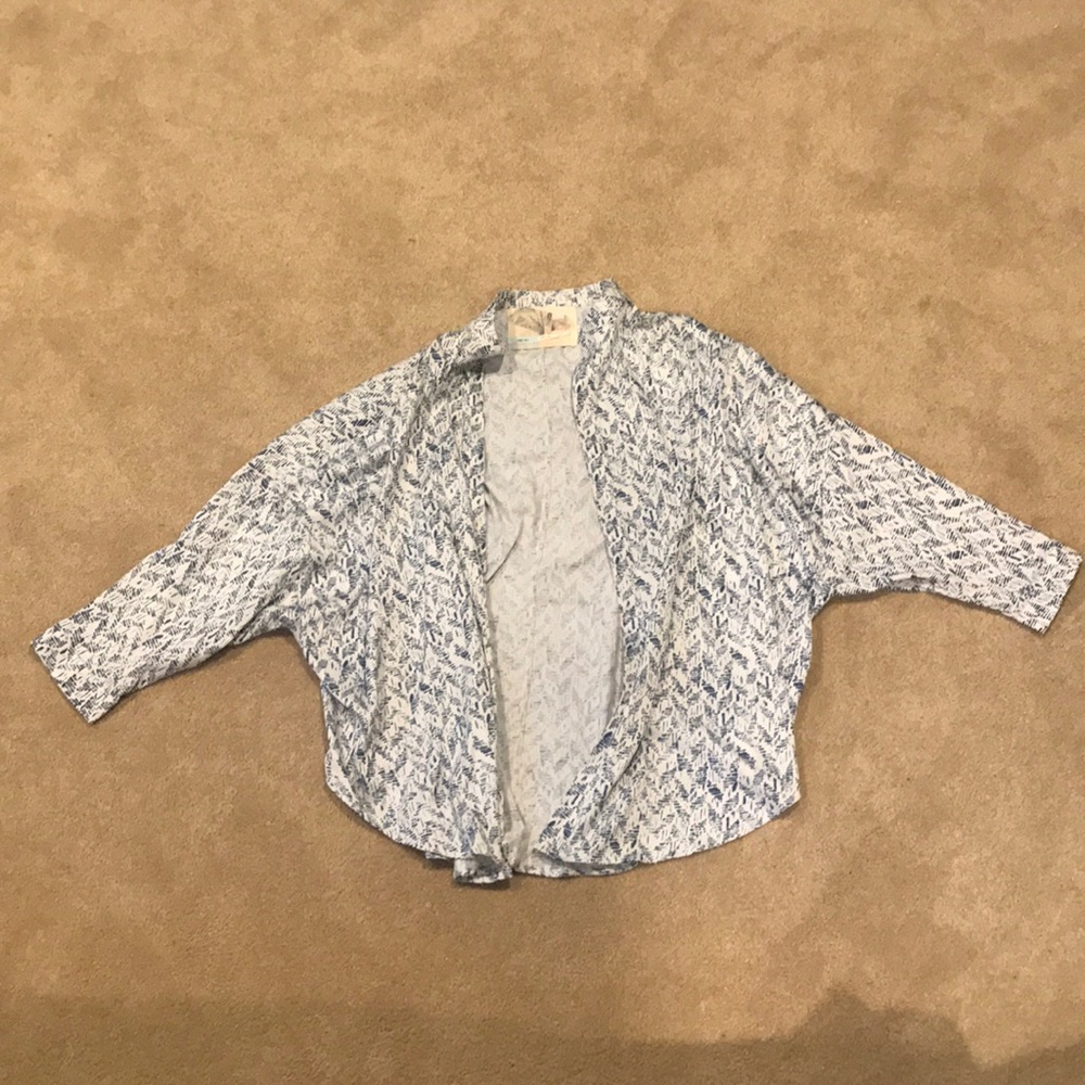 Patterned kimono